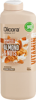 Urban Fit gel za tuširanje -  vitamin B, badem i orah Dicora