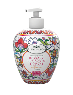 Tekoče milo za roke Vrtnica & Cedra L'ANGELICA
