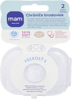Chrániče prsných bradaviek - veľkosť S mam