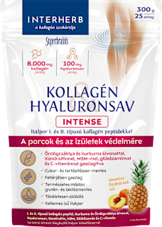 Kollagén és Hyaluronsav INTENSE italpor, porcok és az ízületek védelmére Interherb
