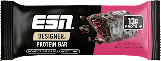 Proteinriegel Designer Bar Dark Chocolate Raspberry ESN