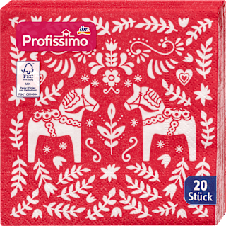 Servietten Folk Spirit 25x25 cm Profissimo