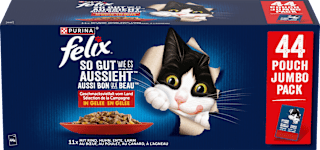 Nassfutter Katze So gut wie es aussieht Geschmacksvielfalt vom Land Jumbo Pack Felix