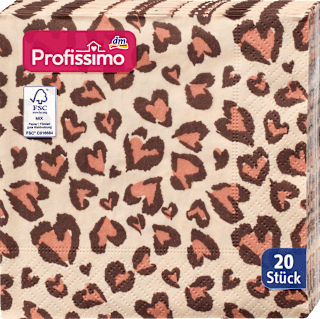 Ubrousky Leo Heart 25x25cm Profissimo