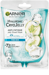 textilní maska Cryo Jelly GARNIER SKIN NATURALS