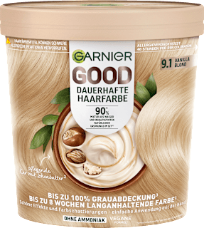 Haarfarbe 9.1 Vanilla Blond GARNIER GOOD