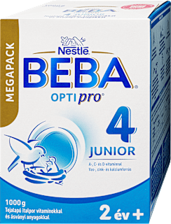 OPTIPRO 4 JUNIOR Tejalapú italpor vitaminokkal és ásványi anyagokkal 2év+ BEBA