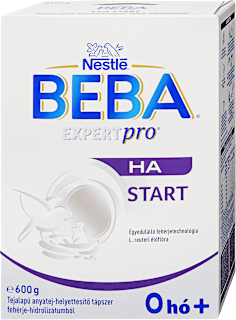 EXPERTPRO HA Start Tejalapú anyatej-helyettesítő tápszer fehérje-hidrolizátumból 0hó+ BEBA
