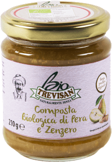 Composta biologica di pera e zenzero Bio TREVISAN
