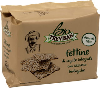 Fettine di segale con sesamo Bio TREVISAN