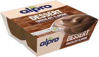 Desert od soje s okusom čokolade / 4 kom. alpro