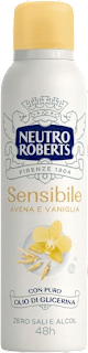 Deodorante spray Sensibile avena e vaniglia NEUTRO ROBERTS