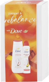 Darčekové balenie pamper & rebalance Dove