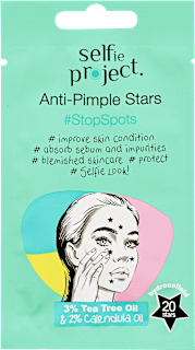 Pattanás elleni tapasz Anti-Pimple Stars StopSpots Selfie Project