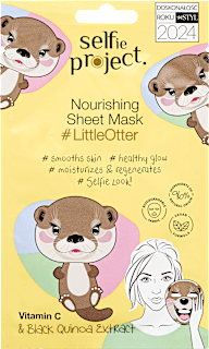 Fátyolmaszk Nourishing Sheet LittleOtter Selfie Project