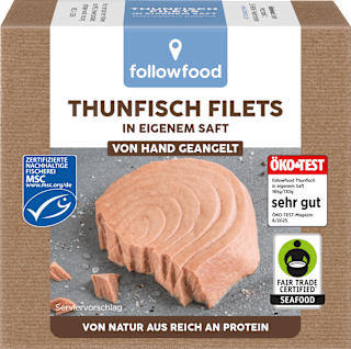 Thunfisch Filets natur followfood