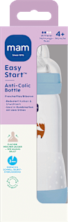 Babyflasche Easy Start Anti-Kolik blau 4+ Monate 320 ml mam