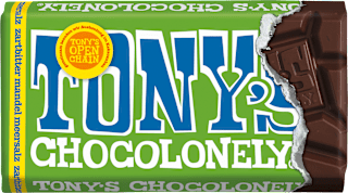 Schokolade Zartbitter Mandel Meersalz TONY'S CHOCOLONELY