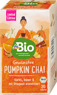 Fűszeres tea Pumpkin Chai, 20 filter dmBio