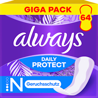 Slipeinlagen Daily Protect Normal mit Duft Giga Pack always