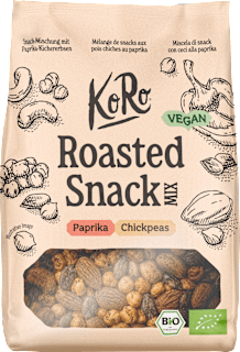 Nussmischung, Roasted Snack Mix mit Paprika-Kichererbsen KoRo