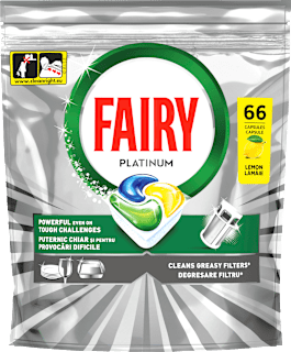 Таблетки за съдомиялна Platinum Lemon FAIRY