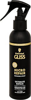 Kiöblítést nem igénylő hajápoló spray Micro Repair, sérült hajra Schwarzkopf GLISS