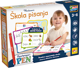 Montessori škola pisanja Lisciani