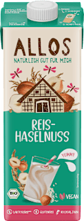 Pflanzendrink, Reis-Haselnuss Natur ALLOS