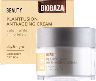 Nočna in dnevna krema Plantfusion Anti-Ageing Cream Biobaza