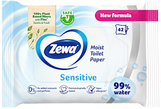 Hârtie igienică umedă Pure Zewa