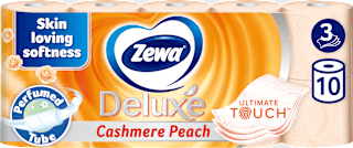 Hârtie igienică Deluxe Piersică 3 straturi Zewa