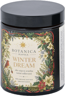Vonná sójová sviečka Winter Dream BOTANICA SLAVICA