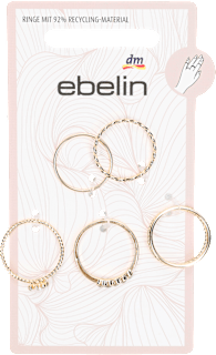 Ringe vergolded ebelin