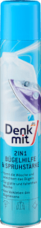 2in1 vasaláskönnyítő és textilkeményítő spray Denkmit