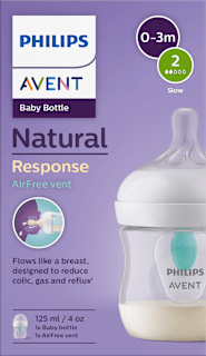 Natural cumisüveg újszülött kortól, 125 ml PHILIPS AVENT