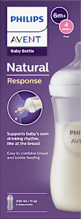 Natural cumisüveg 6 hónapos kortól 330ml PHILIPS AVENT
