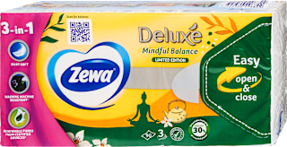 Papír zsebkendő Deluxe Limited Edition, 3 rétegű ZEWA