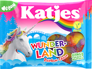 Fruchtgummi Wunderland Rainbow-Edition Katjes