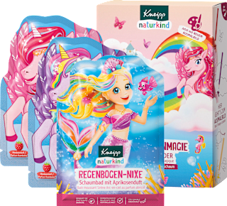 Geschenkset Regenbogenmagie Kneipp naturkind