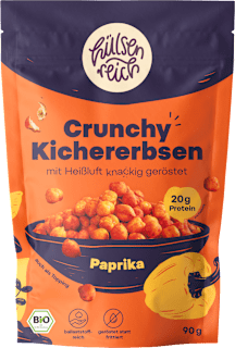Knabbergebäck Kichererbsen Paprika hülsenreich
