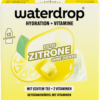 Getränkewürfel Eistee Zitrone waterdrop