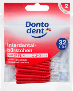 Interdentalne četkice ISO 2 – supertanke, 3 mm Dontodent