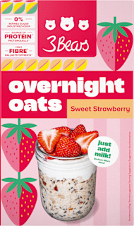 Overnight Oats Sweet Strawberry 3Bears