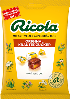 Original gyógynövényes cukorka Ricola