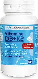 Vitamine D3 + K2 SANA VITA
