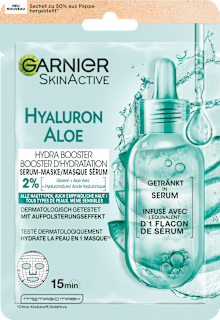 Tuchmaske Hydro Bomb Hyaluronsäure + Aloe Vera Garnier Skin Active