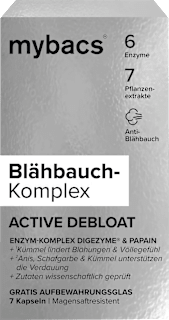 Blähbauch-Komplex Active Debloat mybacs