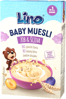 Baby muesli zob i šljiva, 12 mj. Lino