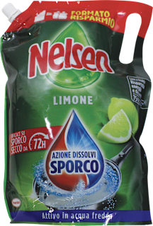 Ricarica detersivo per i piatti al limone Nelsen